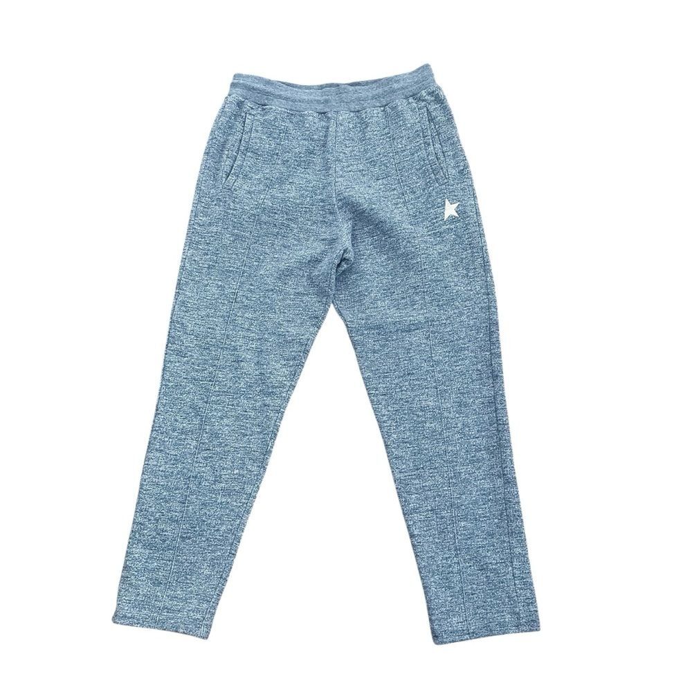 Golden Goose Men’s Gold Star Gray Joggers Pants Size L